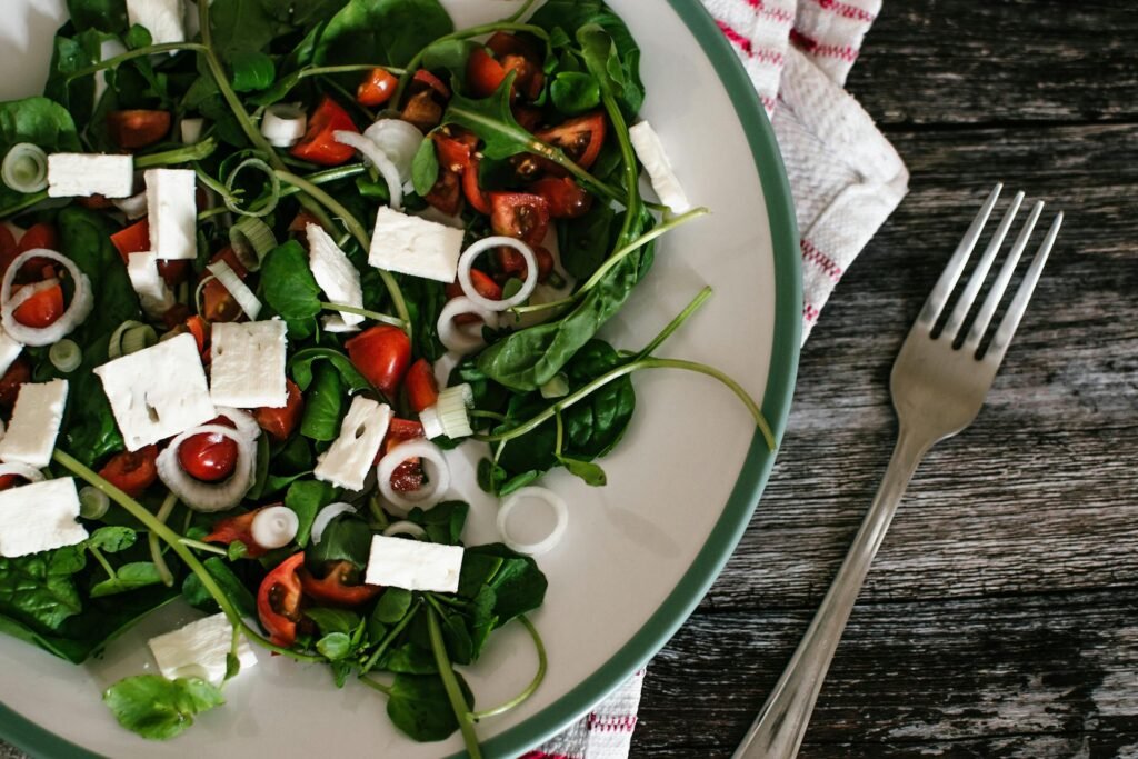 Spinach Arugula Salad