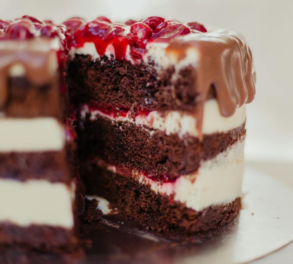 Chocolate Cherry Cake 